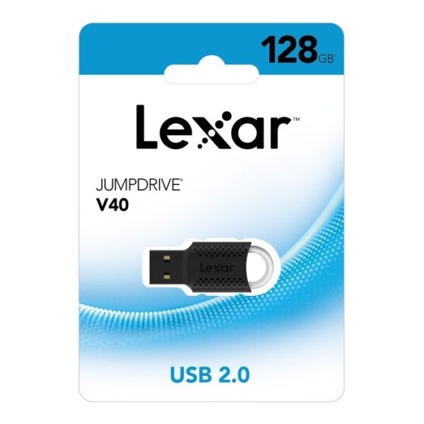 Acheter Lexar® JumpDrive® V40 128 Go USB 2.0 Clé USB - Stockage Portable au Maroc | Hidigital.ma