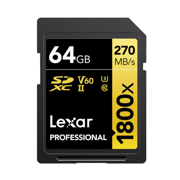 Lexar microSDXC 64GB sans adaptateur carte mémoire haute capacité