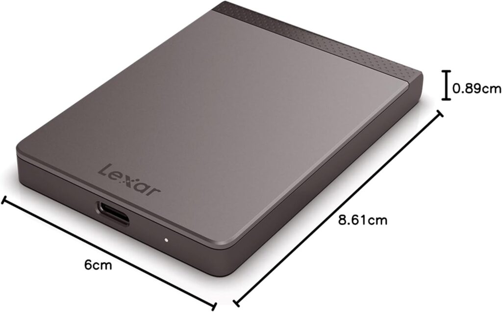 Lexar SL200 1TB Portable SSD - Stockage Ultra-Rapide et Compact avec USB Type-C