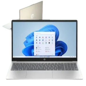 HP 15 – PC Portable Intel N100 • 4 Go • SSD 256 Go • Windows 11 • Or